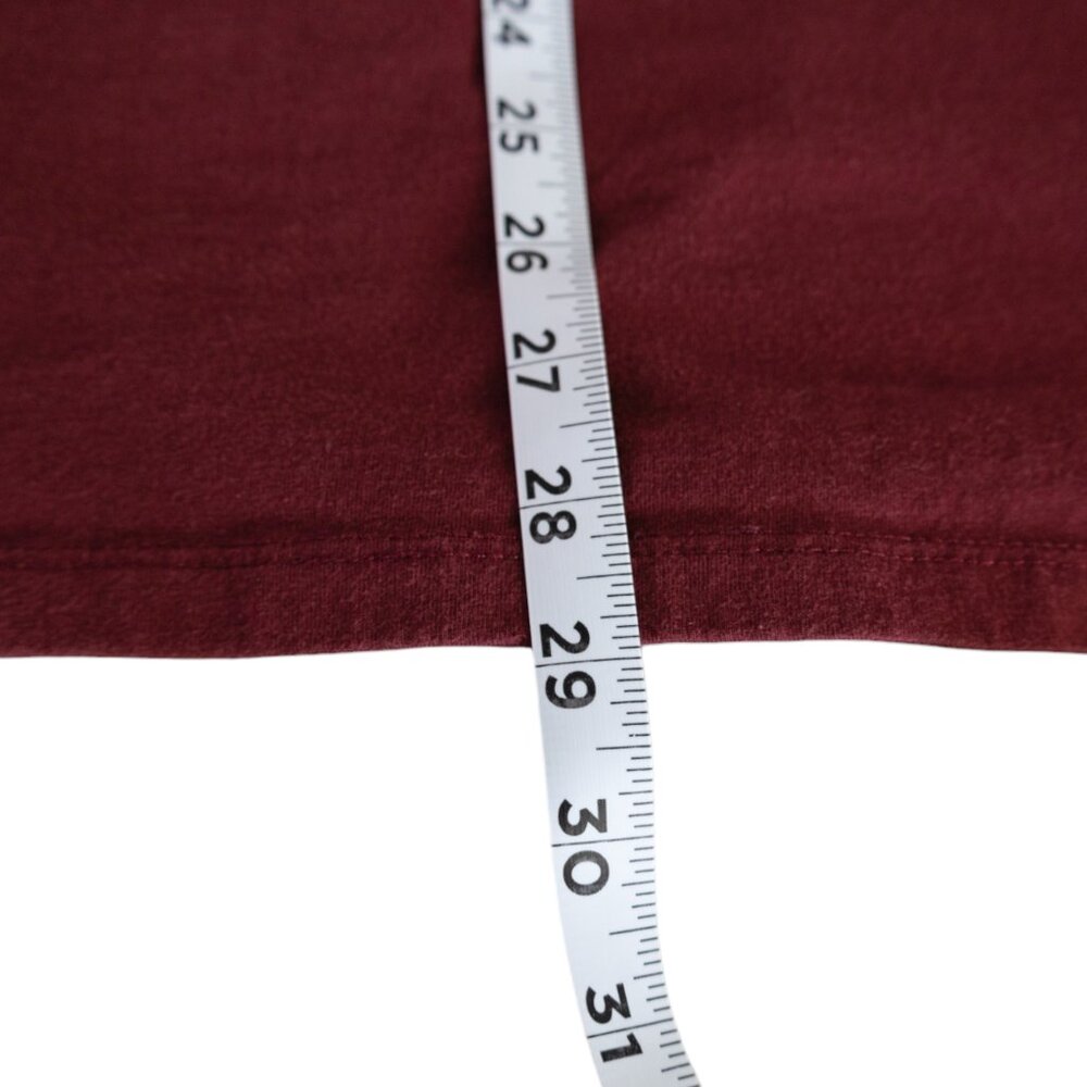 Goodfellow and Co Maroon Roaring Grizzly Bear Standard Fit Graphic T-Shirt - Picture 6 of 7